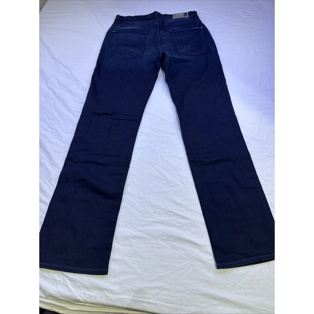 NWT 7 For All Mankind JEANS MENS 31 Carsen Easy Straight Leg Blue Stretch